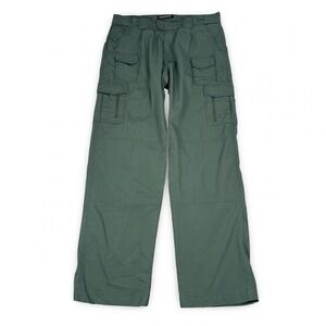 Blackhawk Lightweight Tactical Pants Mens 40x34 Bluish Green Ripstop Cargo
